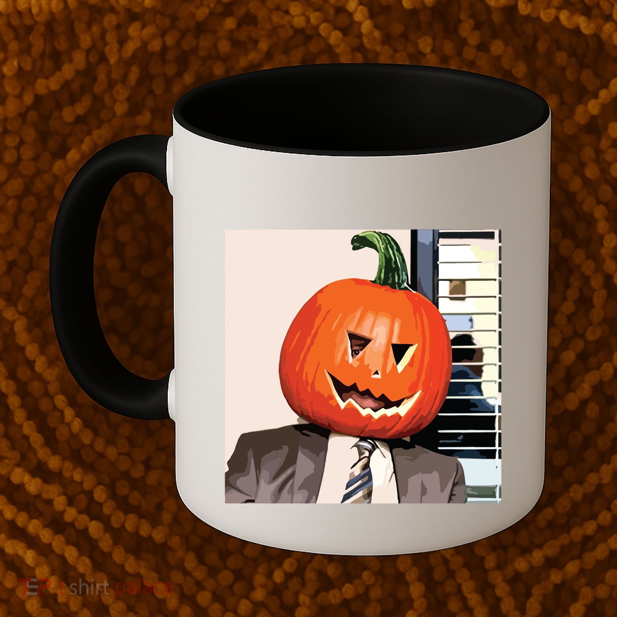 Dwight Pumpkin Head Coffee Mug
