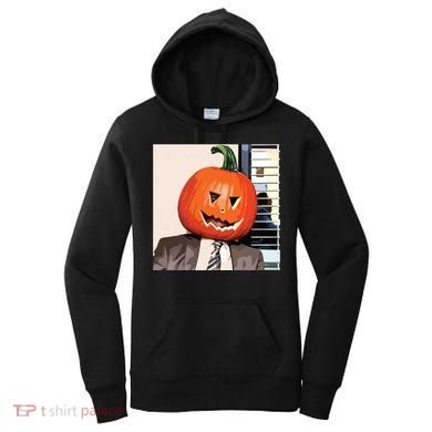 Dwight Pumpkin Head Women's Hoodie
