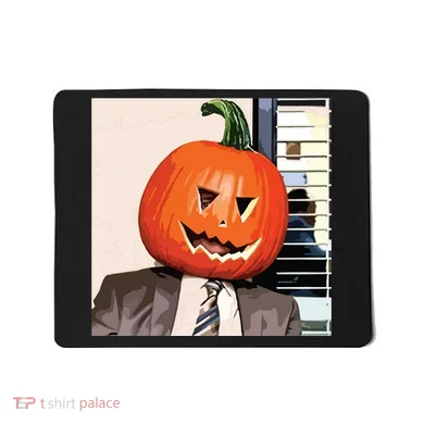 Dwight Pumpkin Head Mousepad