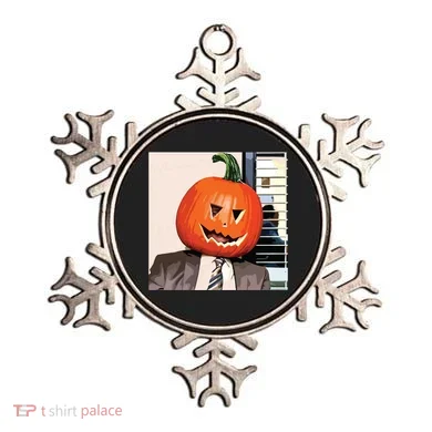 Dwight Pumpkin Head Ornament