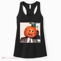 Dwight Pumpkin Head Women's Tank Top thumb 0