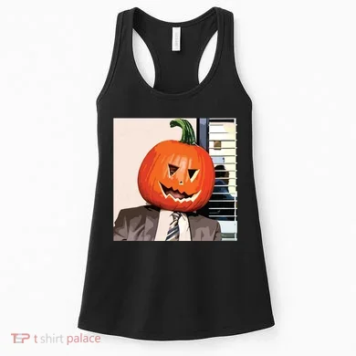 Dwight Pumpkin Head Women's Tank Top