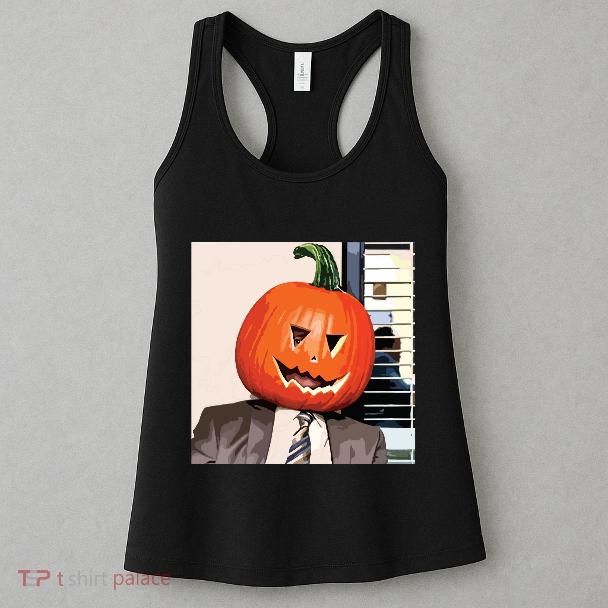 Dwight Pumpkin Head Women's Tank Top