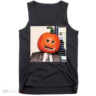 Dwight Pumpkin Head Tank Top