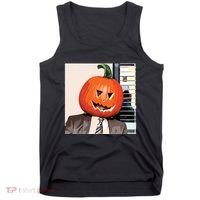 Dwight Pumpkin Head Tank Top thumb 0