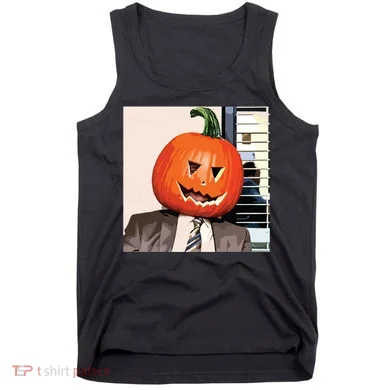 Dwight Pumpkin Head Tank Top