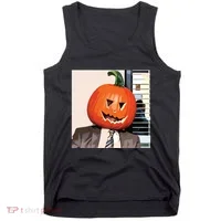Dwight Pumpkin Head Tank Top thumb 0