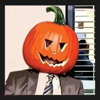 Dwight Pumpkin Head Tank Top thumb 6