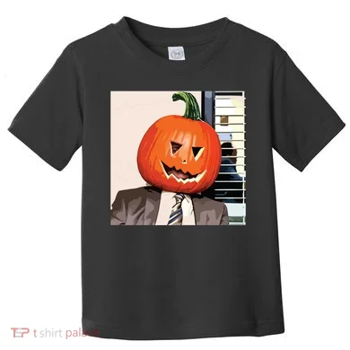 Dwight Pumpkin Head Toddler T-Shirt