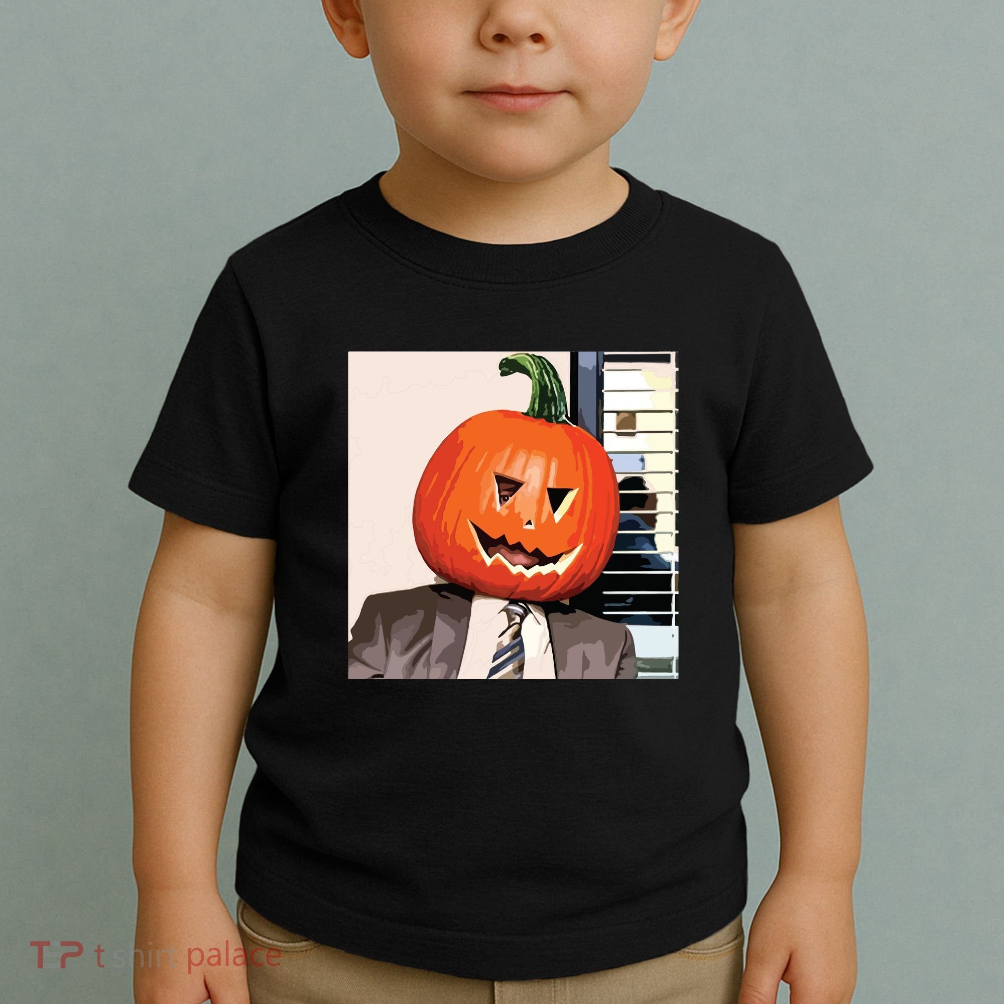 Dwight Pumpkin Head Toddler T-Shirt