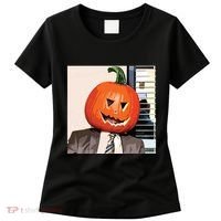 Dwight Pumpkin Head Women's T-Shirt thumb 0