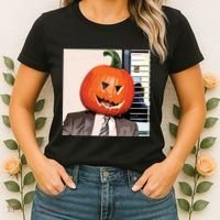 Dwight Pumpkin Head Women's T-Shirt thumb 2