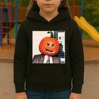 Dwight Pumpkin Head Kids Hoodie thumb 3