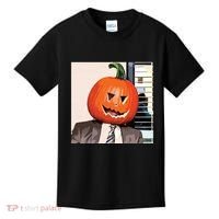 Dwight Pumpkin Head Kids T-Shirt thumb 0