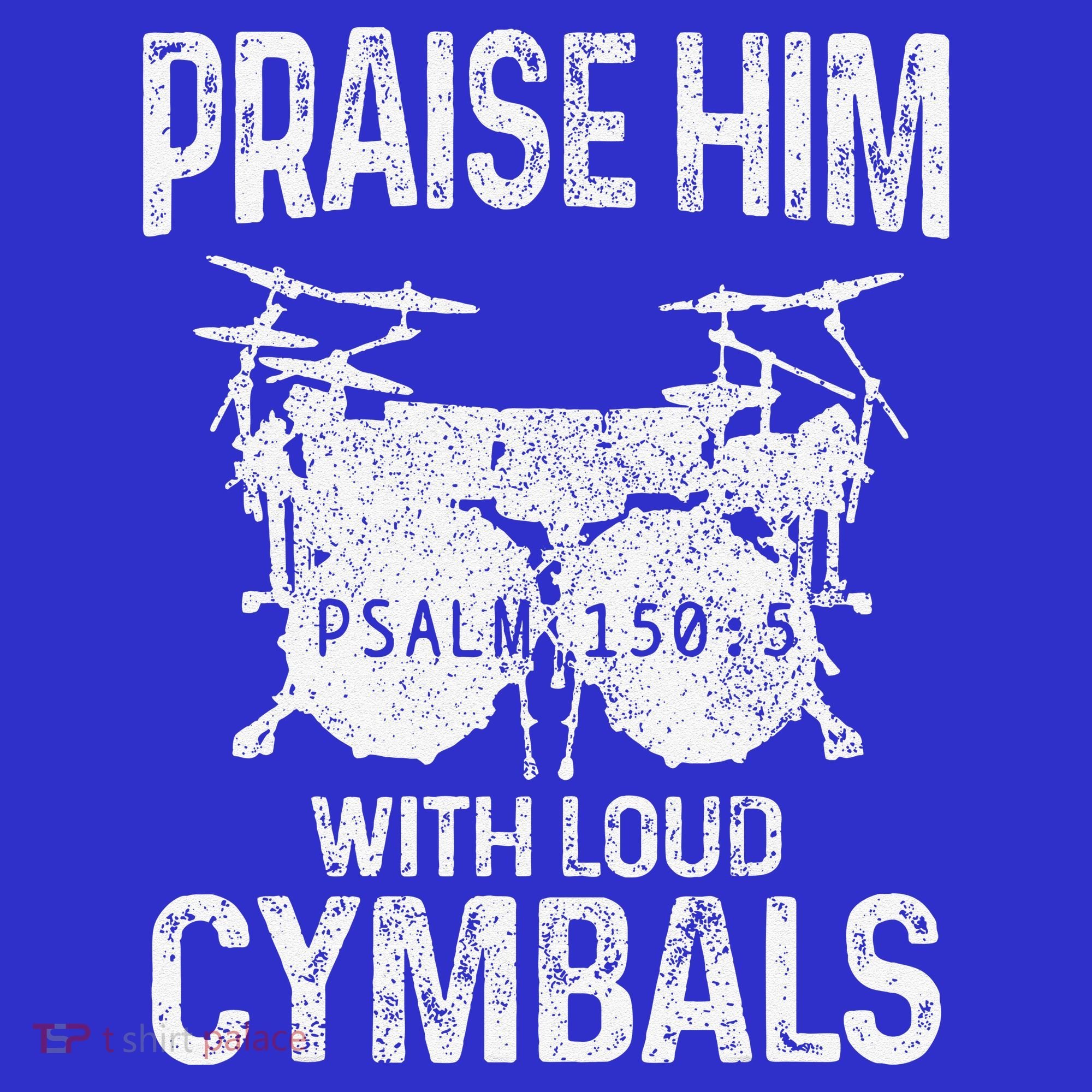 Drummer Praise Him With Loud Cymbals Drumming Christian Mousepad