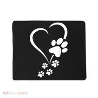 Dog Paws Hearts Baby Dogs Dog Paw Dog Paw Print Mousepad thumb 0