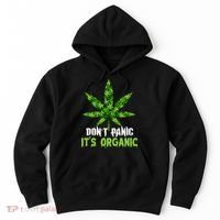 Don't Panic It's Organic Medical Marijuana Hoodie thumb 0