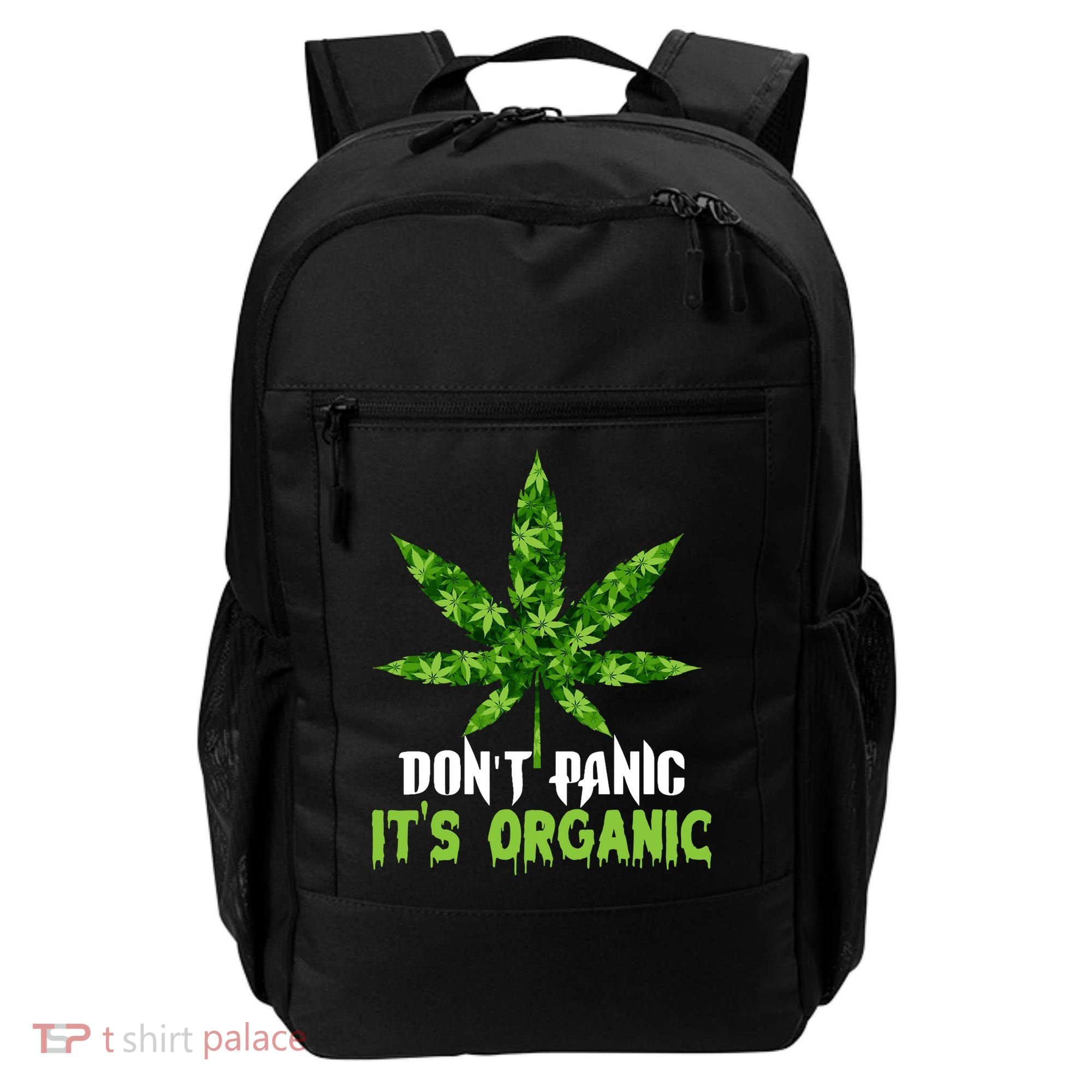 Don't Panic It's Organic Medical Marijuana Backpack