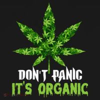 Don't Panic It's Organic Medical Marijuana Polo thumb 3