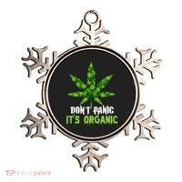 Don't Panic It's Organic Medical Marijuana Ornament thumb 0
