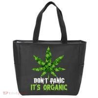 Don't Panic It's Organic Medical Marijuana Tote Bag thumb 0