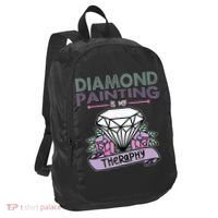 Diamond Painting Is My Therapy Diamond Painting Gifts Port Authority Crush Ripstop Backpack thumb 1