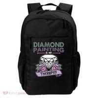 Diamond Painting Is My Therapy Diamond Painting Gifts Backpack thumb 0