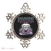 Diamond Painting Is My Therapy Diamond Painting Gifts Ornament thumb 0