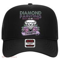 Diamond Painting Is My Therapy Diamond Painting Gifts Hat thumb 0
