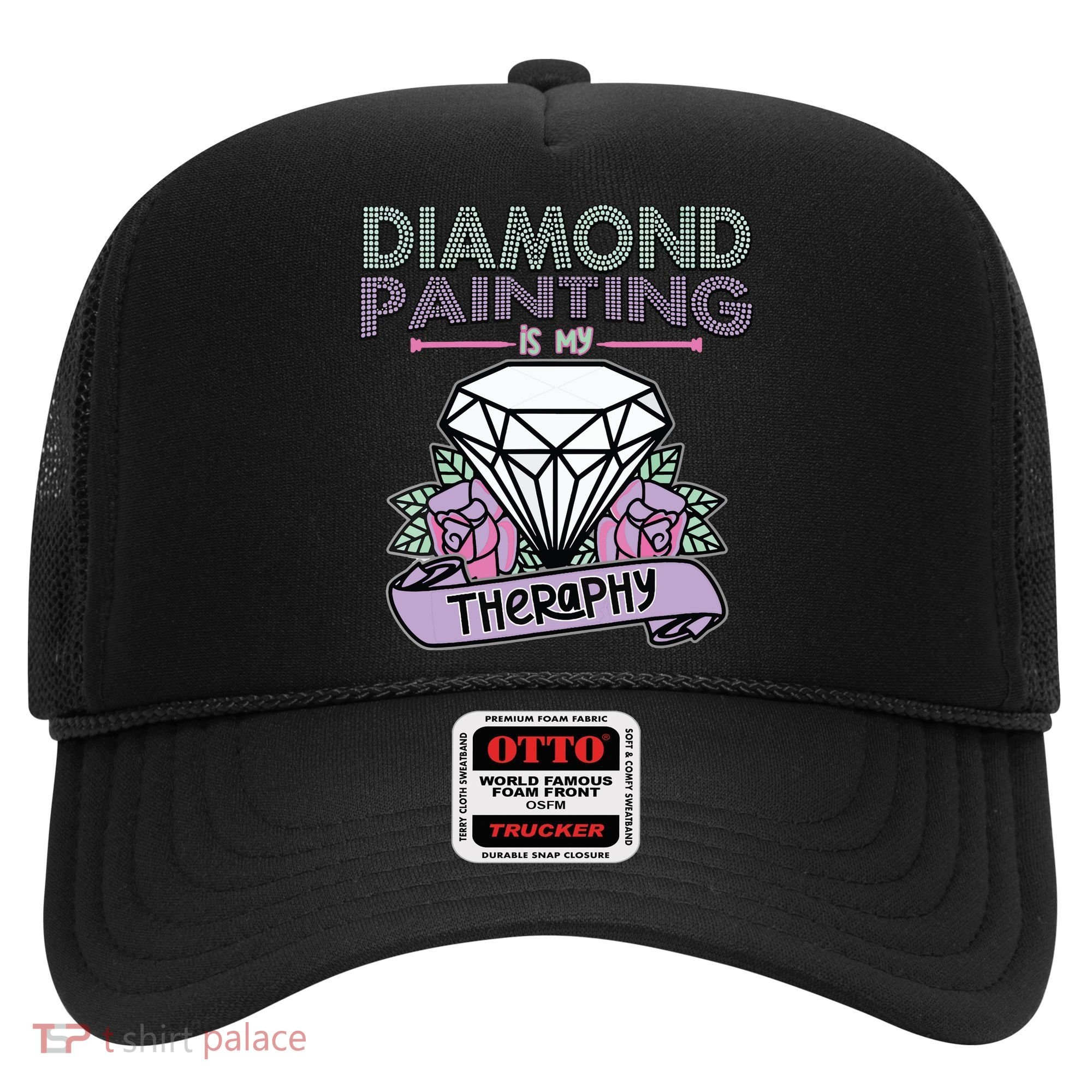 Diamond Painting Is My Therapy Diamond Painting Gifts Hat