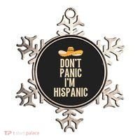 Dont Panic Im Hispanic Ornament thumb 0