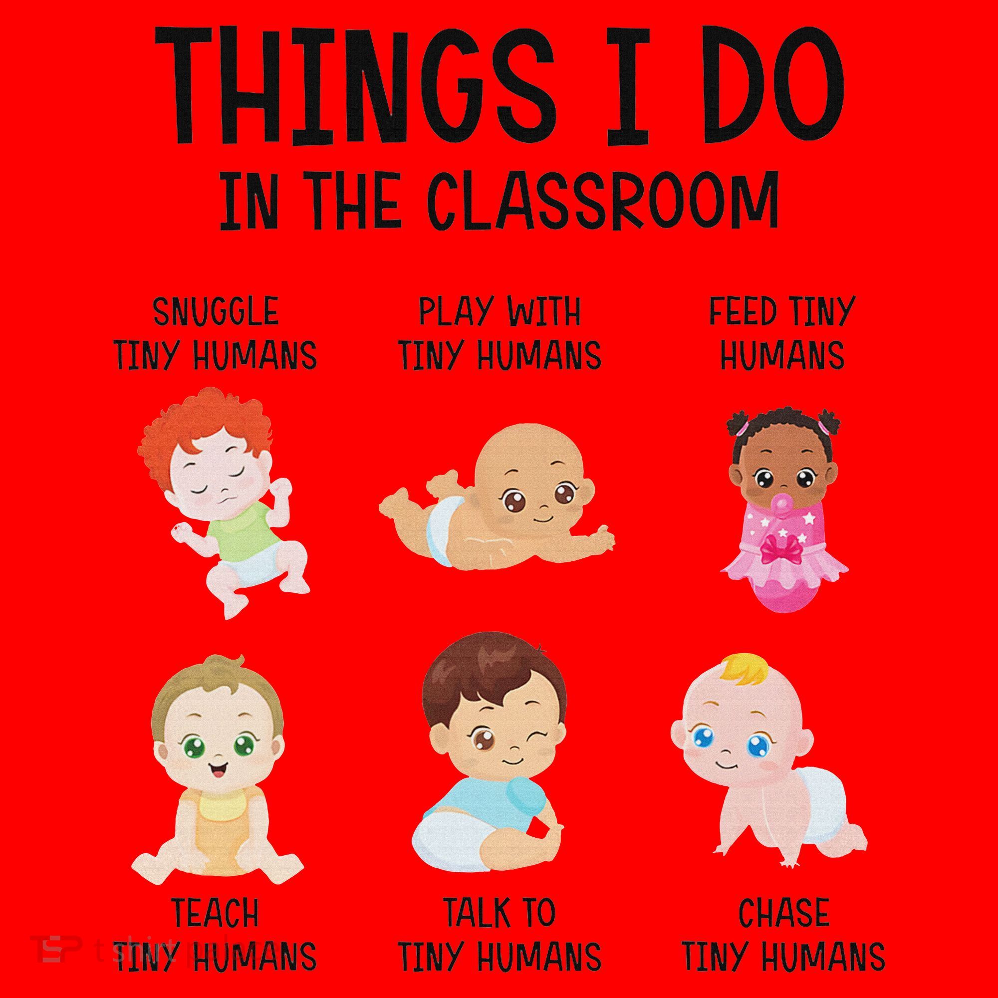 Daycare Preschool Infant Teacher Thing I Do In The Classroom Santa Hat