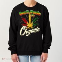 Dont Panic Its Organic Weed Marijuana Women's Sweatshirt thumb 0