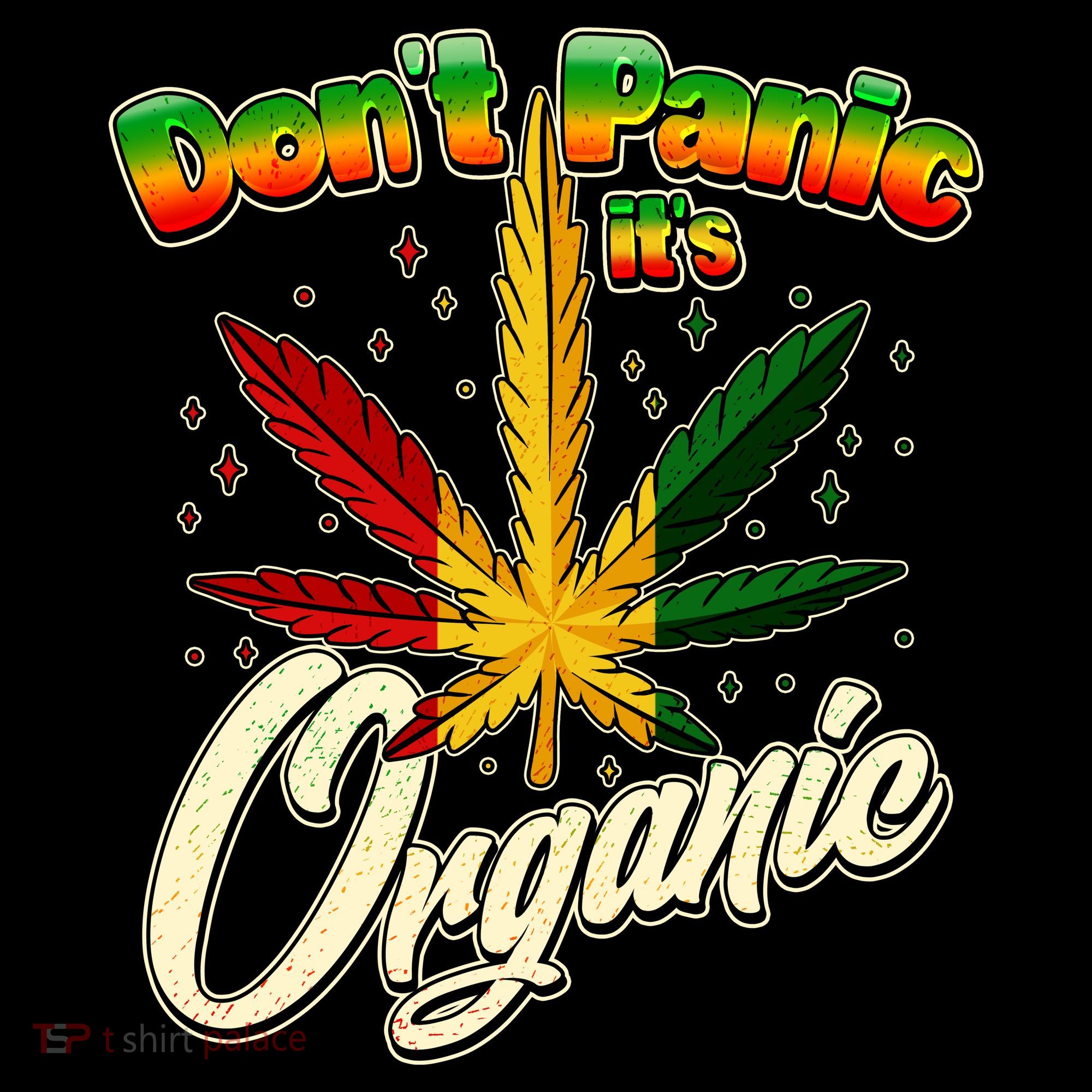Dont Panic Its Organic Weed Marijuana Coffee Mug