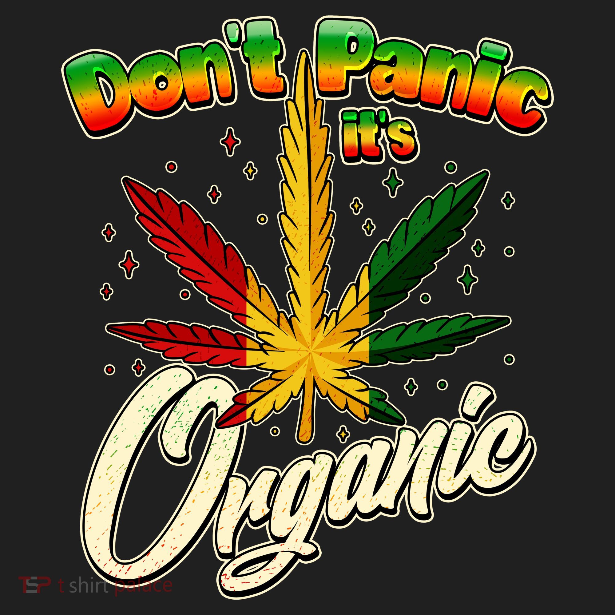 Dont Panic Its Organic Weed Marijuana Tumbler