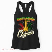 Dont Panic Its Organic Weed Marijuana Women's Tank Top thumb 0