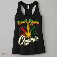 Dont Panic Its Organic Weed Marijuana Women's Tank Top thumb 3