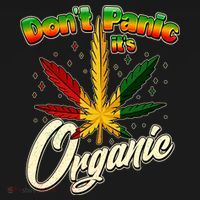 Dont Panic Its Organic Weed Marijuana Tank Top thumb 6