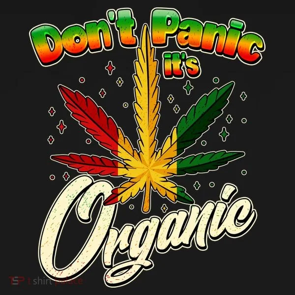 Dont Panic Its Organic Weed Marijuana Women's Long Sleeve Shirt