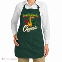 Dont Panic Its Organic Weed Marijuana Apron thumb 2