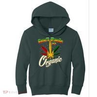 Dont Panic Its Organic Weed Marijuana Kids Hoodie thumb 0