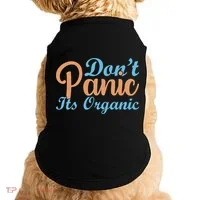 Dont Panic Its Organic Doggie Tank thumb 0