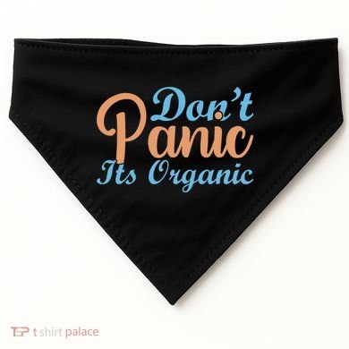 Dont Panic Its Organic USA-Made Doggie Bandana
