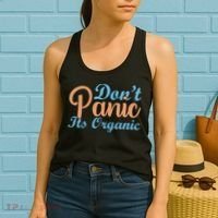 Dont Panic Its Organic Women's Tank Top thumb 2
