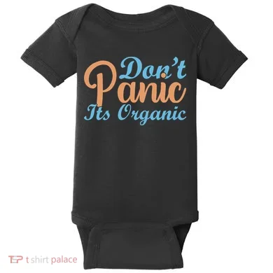 Dont Panic Its Organic Baby Bodysuit