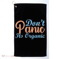 Dont Panic Its Organic Golf Towel thumb 0