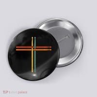 Drumming Percussion Jesus Christian Drummer Drum Stick Button thumb 0