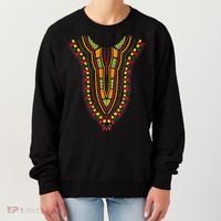 Dashiki Print Kente Ethnic African Pride Women's Sweatshirt thumb 0