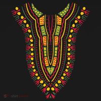 Dashiki Print Kente Ethnic African Pride Hoodie thumb 2