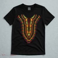 Dashiki Print Kente Ethnic African Pride T-Shirt thumb 5
